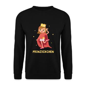Prinzickchen Enfants Filles Filles - Sweat-shirt Unisexe - noir - Devant - Alina (178cm) & Michal (187cm)