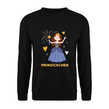 Prinzickchen Enfants Filles Filles - Sweat-shirt Unisexe - noir - Devant - Alina (178cm) & Michal (187cm)
