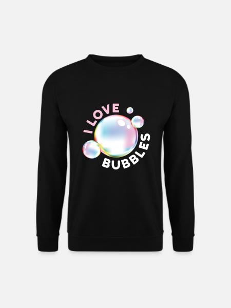 J’adore Bubbles Bubbles Enfants - Sweat-shirt Unisexe - noir