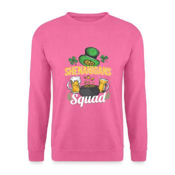 Shananigans Squad St Patricks Day Ireland - Unisex Sweatshirt - pink - Front