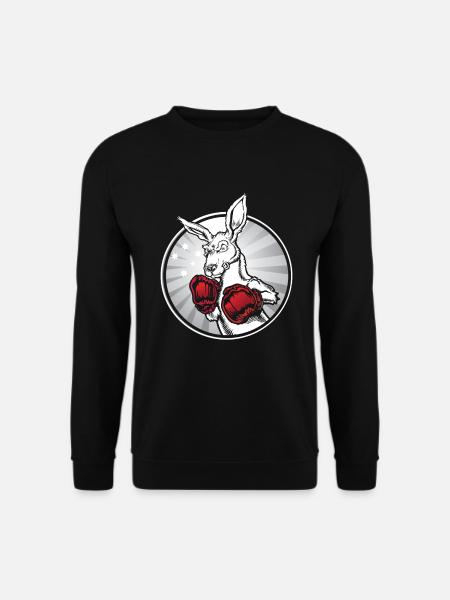 Kangaroo Boxing Kangaroos - Unisex Sweatshirt - black