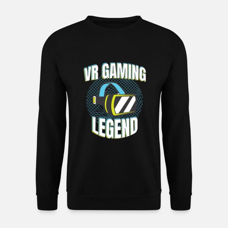 VR Gaming Legend Games - Unisex Sweatshirt - black