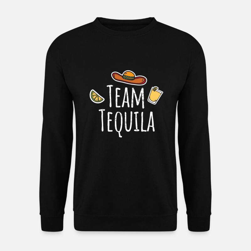 Team Tequila Alcohol Party - Unisex Sweatshirt - black