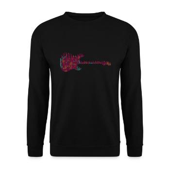 Guitariste Guitariste Guitariste - Sweat-shirt Unisexe - noir - Devant - Alina (178cm) & Michal (187cm)