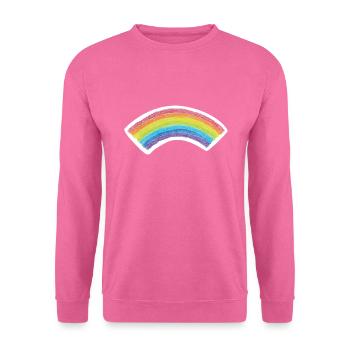 Regenbogen Zeichnung LGBTQ Homosexuell - Unisex Pullover - Pink - Vorne