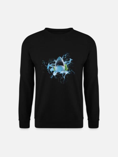 Requin Poisson - Sweat-shirt Unisexe - noir