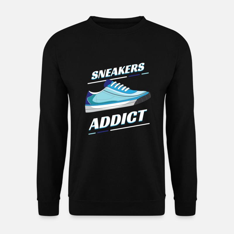 Sneakers Addict Sneaker Turnschuhe - Unisex Sweatshirt - black