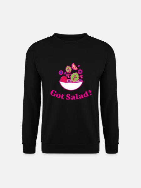 Mangez Salad Salat Vegan Veganer - Sweat-shirt Unisexe - noir
