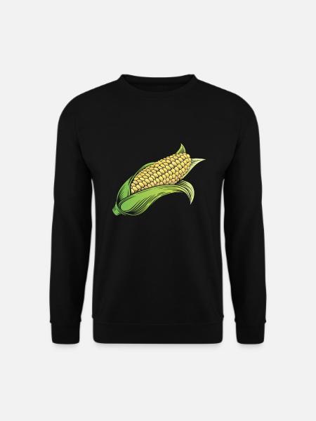 Maiskolben Mais - Unisex Pullover - Schwarz