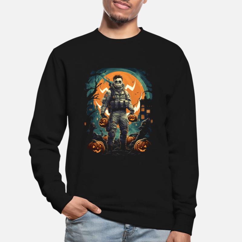 Spooky Fall Out Nuclear Halloween Apocalypse Sweat-shirt Unisexe