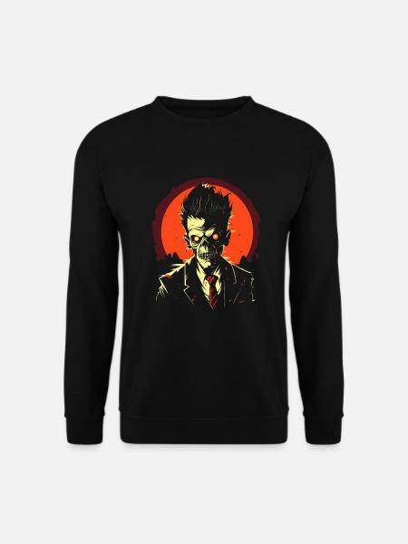 Zombie Apocalypse Effrayant Halloween Zombies - Sweat-shirt Unisexe - noir