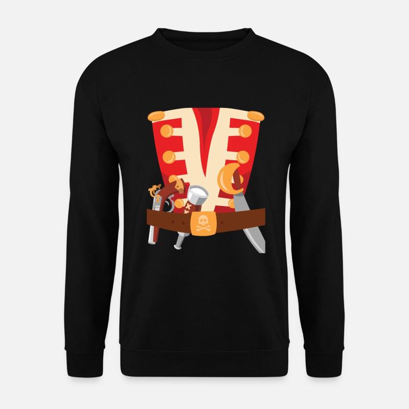 Pirate Costume Pirate Pirate - Unisex Sweatshirt - black