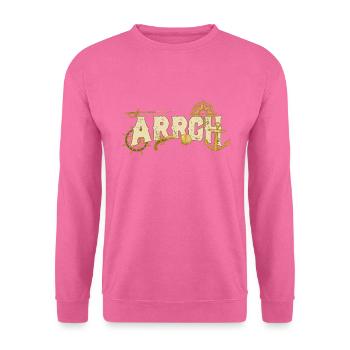 Piraten ARRCH Pirat Seeräuber - Unisex Pullover - Pink - Vorne