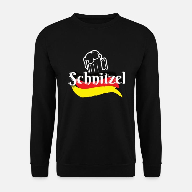 Schnitzel Germany Food - Unisex Sweatshirt - black