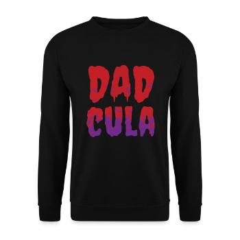 Dadcular Père Vampire Vampire Halloween - Sweat-shirt Unisexe - noir - Devant - Alina (178cm) & Michal (187cm)