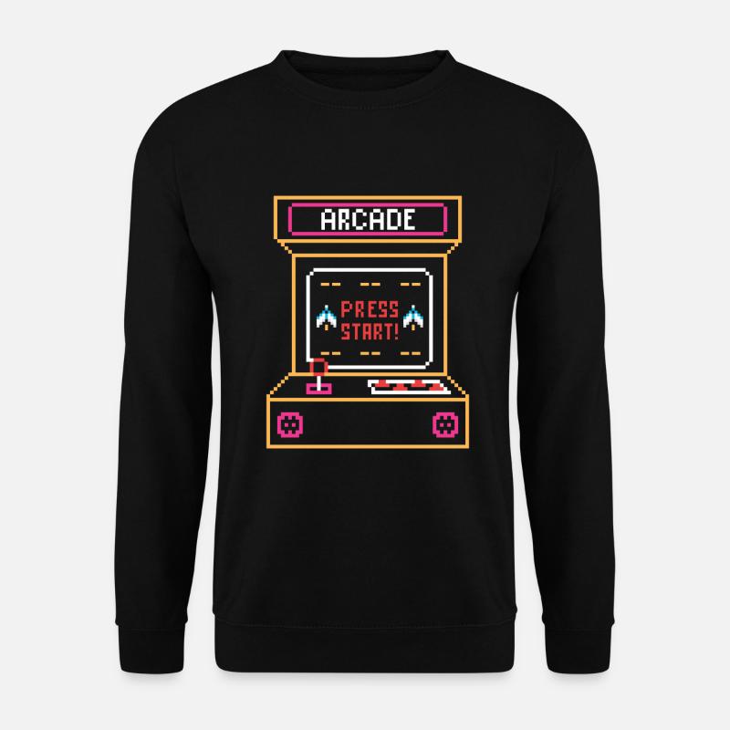 Machine d’arcade rétro - Sweat-shirt Unisexe - noir