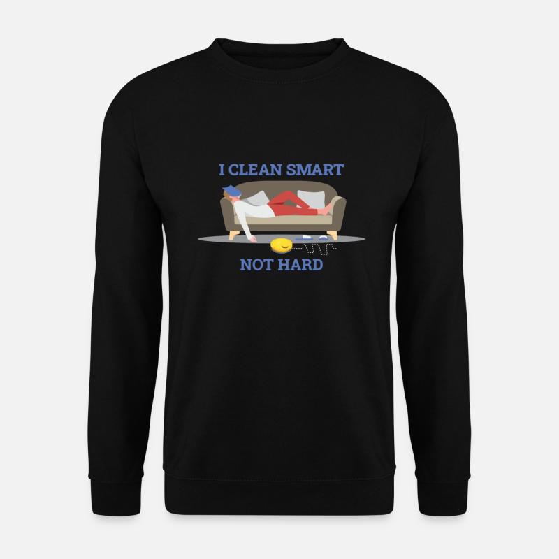 I Clean Smart Saugroboter Saugerroboter - Unisex Pullover - Schwarz