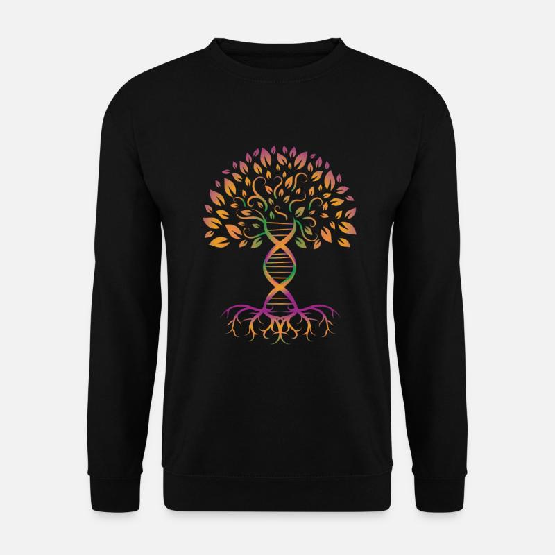 Arbre de Vie ADN Arbre de Vie Racine - Sweat-shirt Unisexe - noir