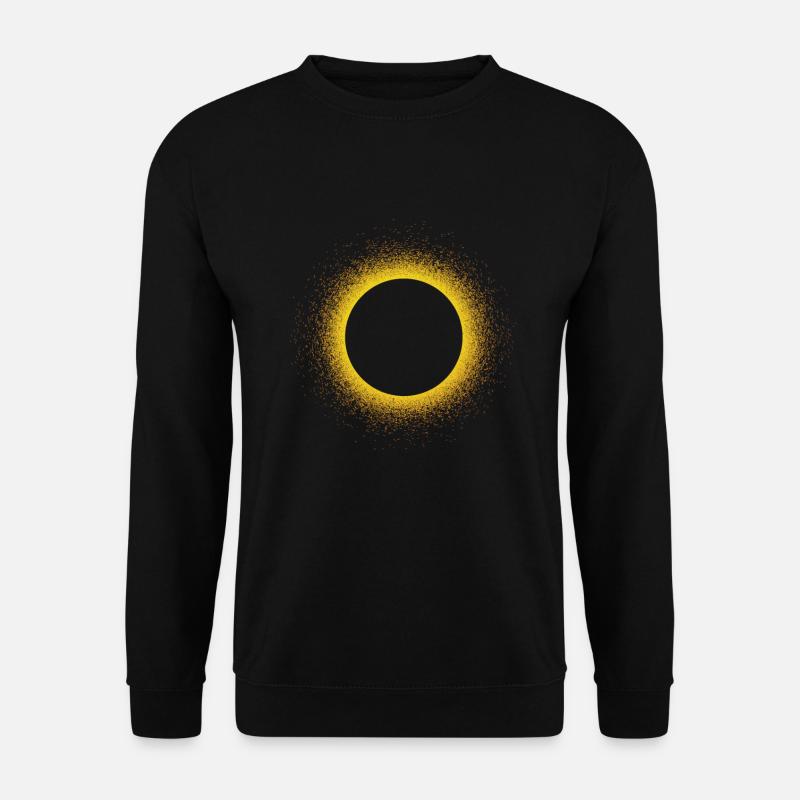 Solar Eclipse Eclipse Sun - Unisex Sweatshirt - black