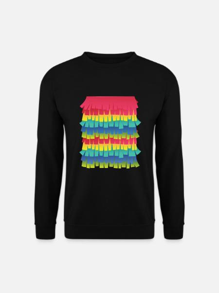 Kids Pinata Costume Birthday - Unisex Sweatshirt - black