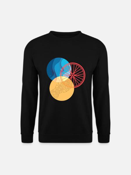Triathlon Design Athletes Athletes - Unisex Sweatshirt - black