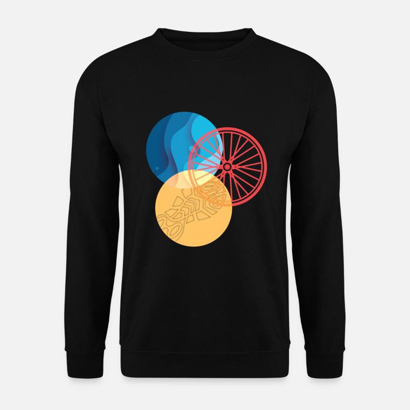 Triathlon Design Athletes Athletes - Unisex Sweatshirt - black
