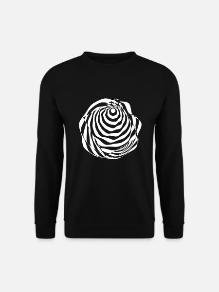 Illusion Optical illusion Perception - Unisex Sweatshirt - black
