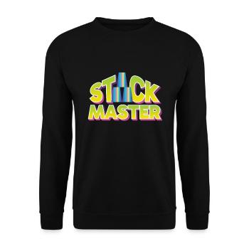 Cup Stacking Stack Master - Unisex Pullover - Schwarz - Vorne - Alina (178cm) & Michal (187cm)