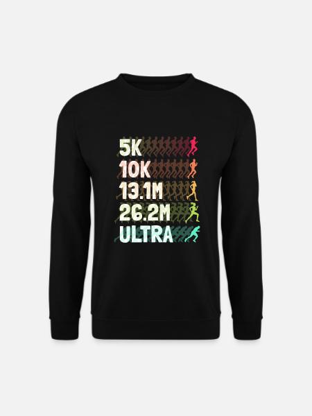 Ultramarathon Marathon Runner Running - Unisex Sweatshirt - black