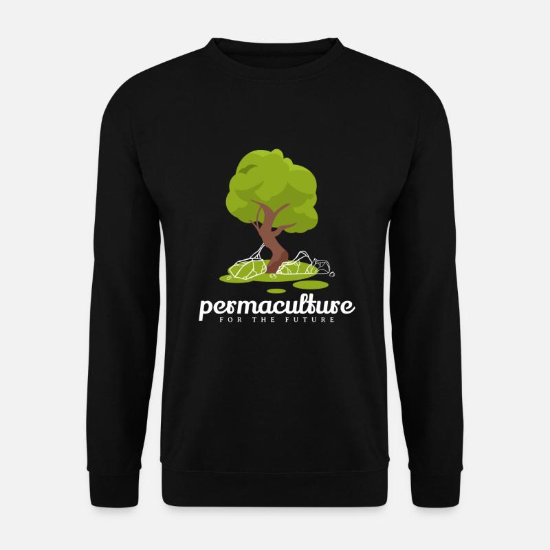 La permaculture pour l’avenir - Sweat-shirt Unisexe - noir