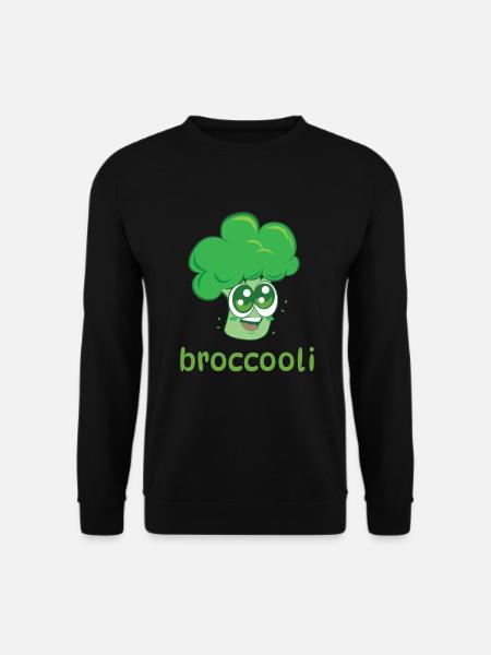 Broccooli Broccoli Healthy Vegetables - Unisex Sweatshirt - black