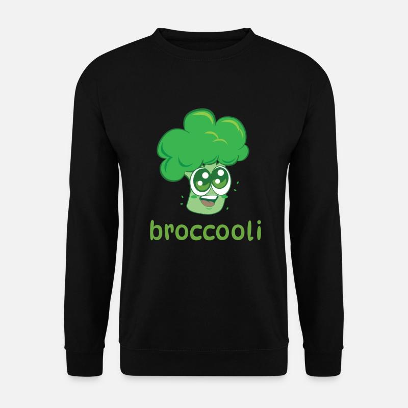 Broccooli Broccoli Healthy Vegetables - Unisex Sweatshirt - black