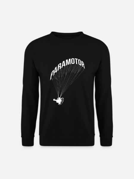 Paramotor Paragliding Paragleiten - Unisex Sweatshirt - black