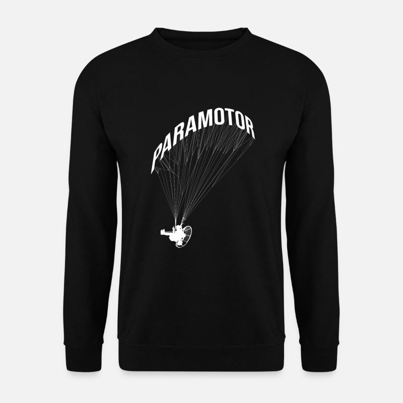 Paramotor Paragliding Paragleiten - Unisex Sweatshirt - black