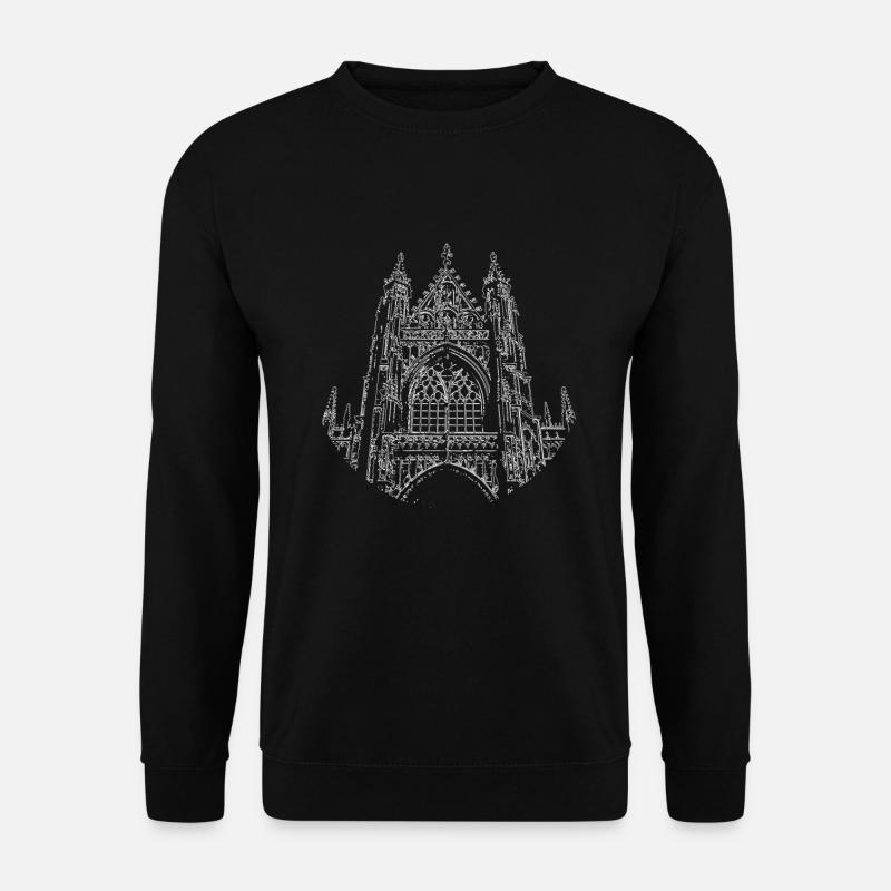 Architecture Church Gothic Gothic - Unisex Sweatshirt - black