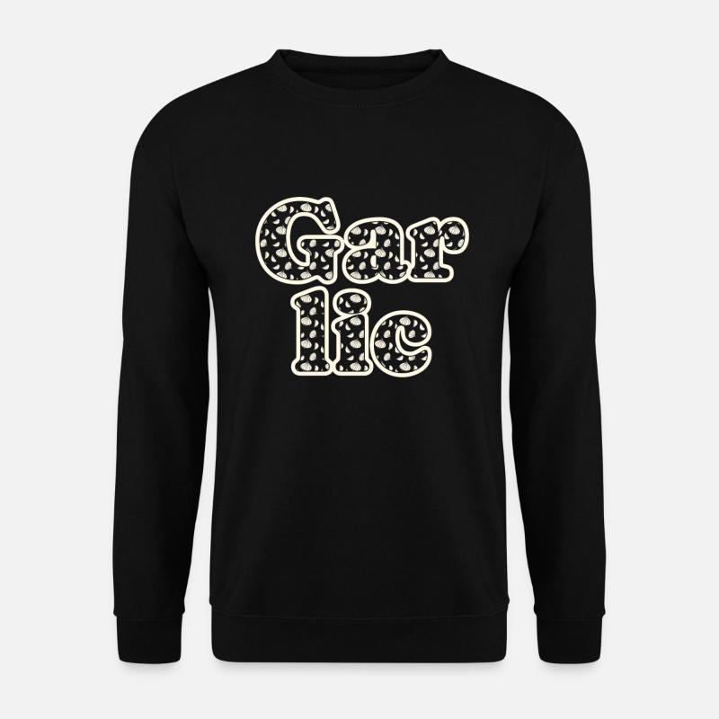 Légumes à l’ail - Sweat-shirt Unisexe - noir