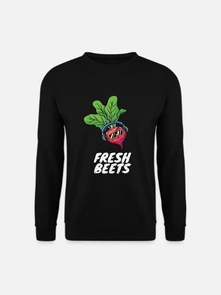 Fresh Beets Techno Festival EDM Musik DJ - Unisex Pullover - Schwarz