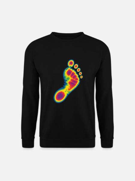 Fascinating thermal footprint - Unisex Sweatshirt - black