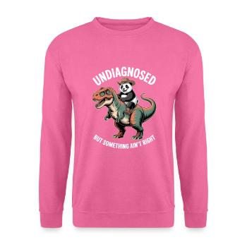 Non diagnostiqué mais quelque chose ne va pas - Sweat-shirt Unisexe - rose - Devant