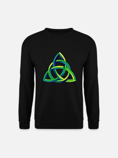 Celtic Knot Celtic Knot - Unisex Sweatshirt - black