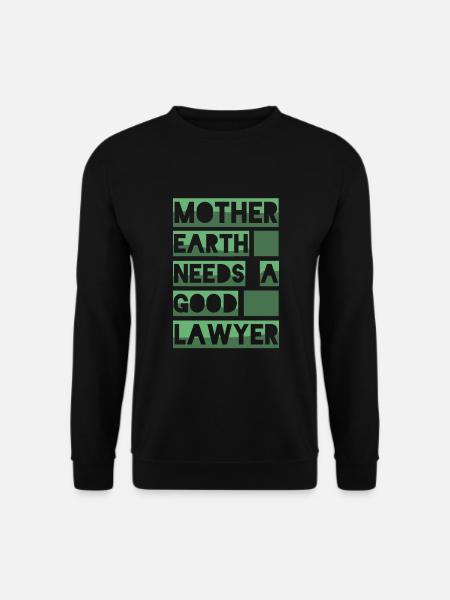 Mutter Erde - Unisex Pullover - Schwarz