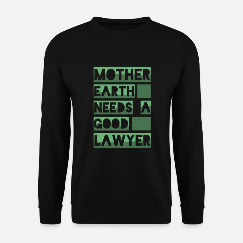 Mère Terre - Sweat-shirt Unisexe - noir