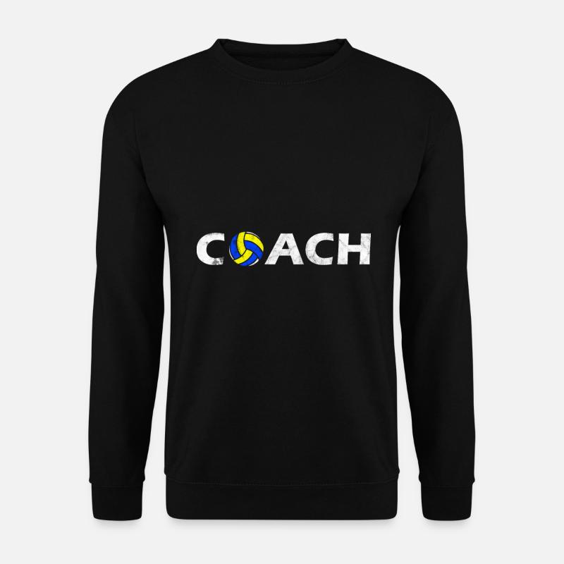 Volleyball coach - Unisex Sweatshirt - black