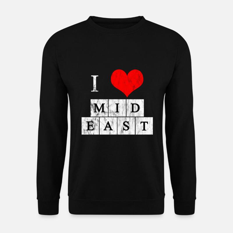 Amour du Moyen-Orient - Sweat-shirt Unisexe - noir