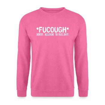 Allergique aux absurdités - Sweat-shirt Unisexe - rose - Devant
