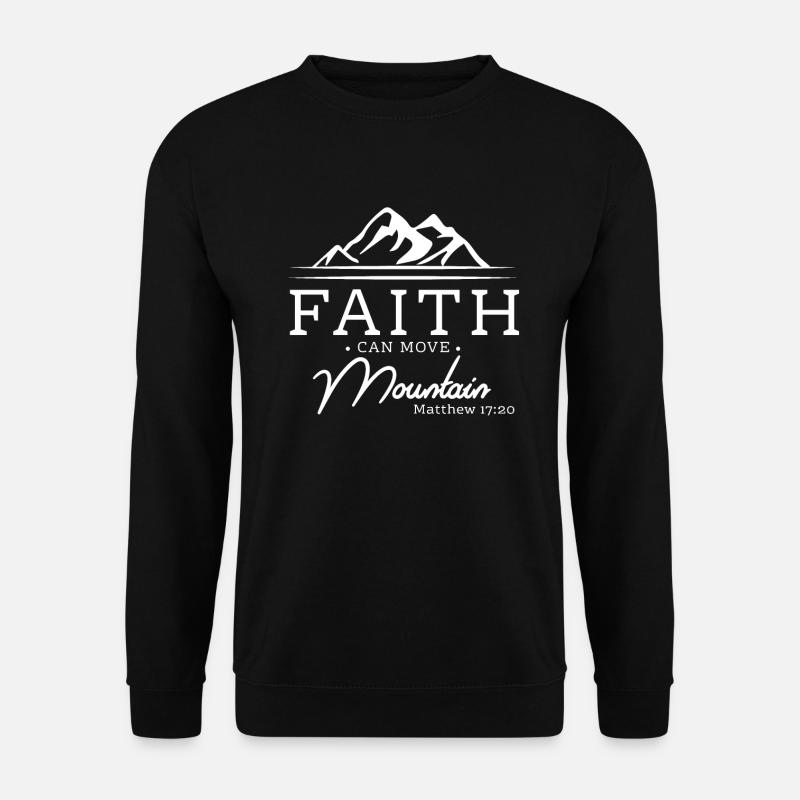 Move mountains - Unisex Sweatshirt - black