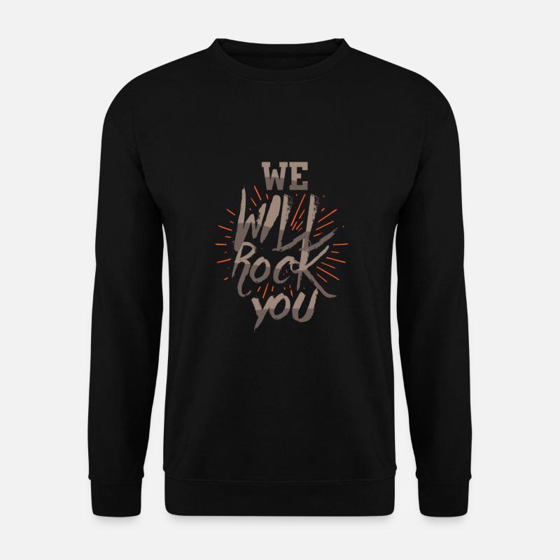 Vous rock - Sweat-shirt Unisexe - noir
