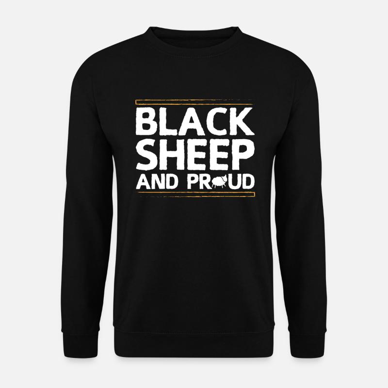Proud black sheep - Unisex Sweatshirt - black