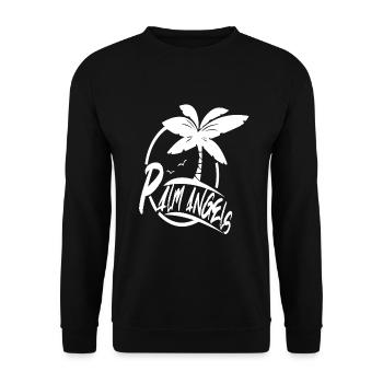 Palm Angeles Pulle, palm spring, palm beach - Unisex Pullover - Schwarz - Vorne - Alina (178cm) & Michal (187cm)