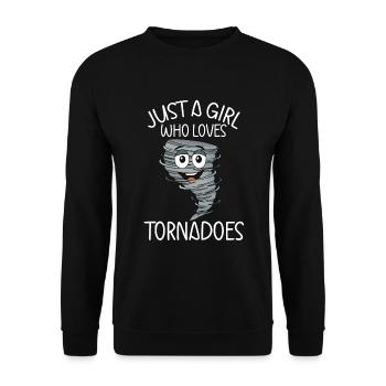 Tornado - Unisex Pullover - Schwarz - Vorne - Alina (178cm) & Michal (187cm)